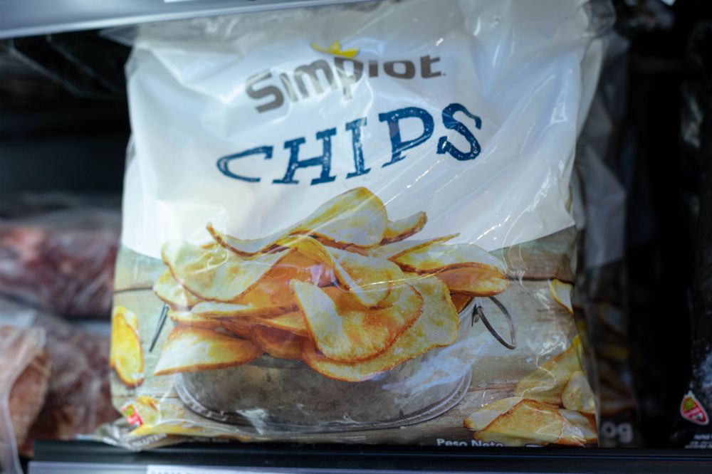 Papas chips corte especial Simplot